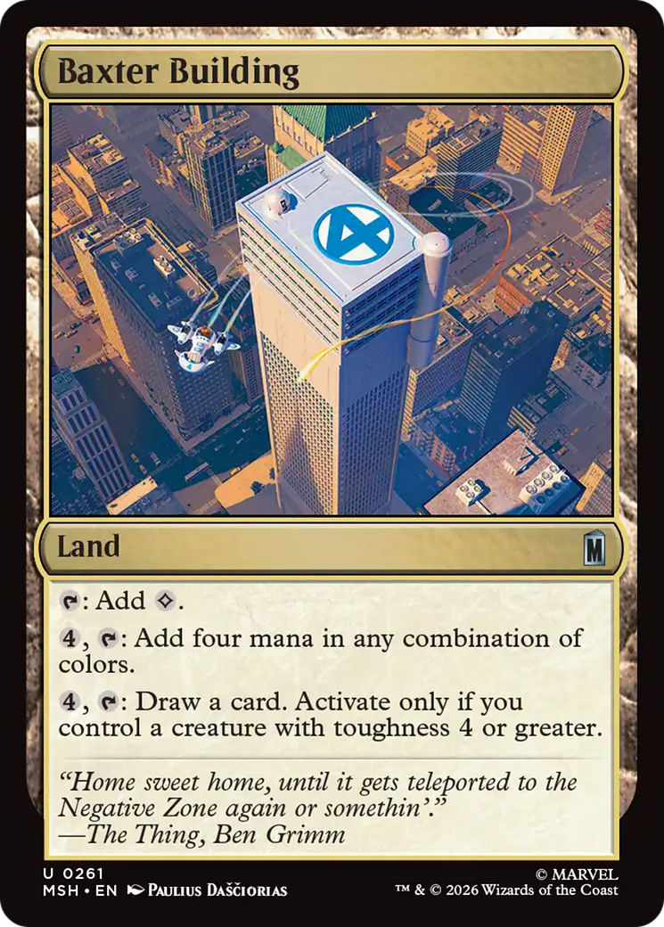 Baxter Building [Marvel Super Heroes] | Game Master's Emporium (The New GME)