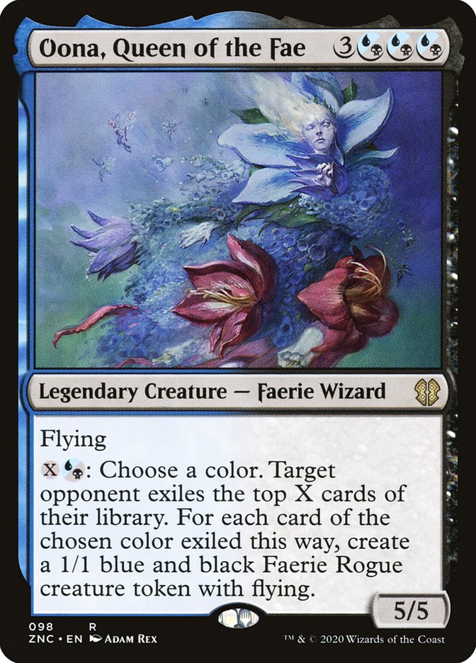 Oona, Queen of the Fae [Zendikar Rising Commander] | Game Master's Emporium (The New GME)