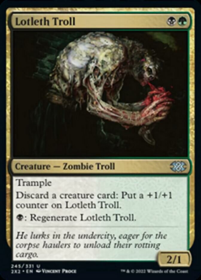 Lotleth Troll [Double Masters 2022] | Game Master's Emporium (The New GME)
