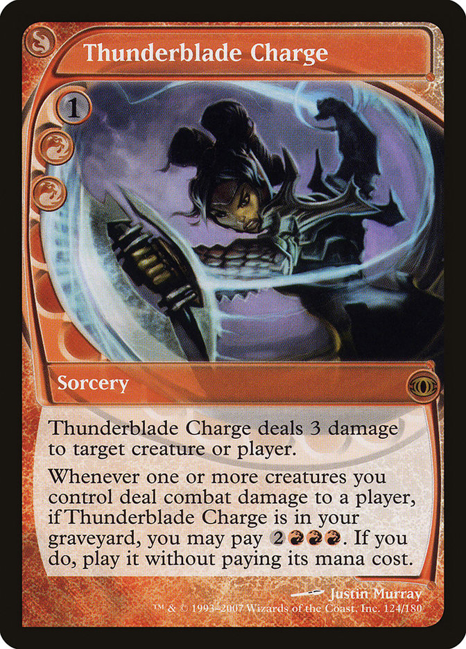 Thunderblade Charge [Future Sight] | Game Master's Emporium (The New GME)