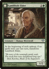 Lambholt Elder // Silverpelt Werewolf [Dark Ascension] | Game Master's Emporium (The New GME)