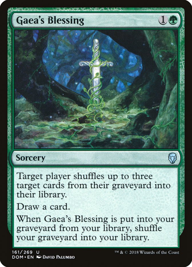 Gaea's Blessing [Dominaria] | Game Master's Emporium (The New GME)