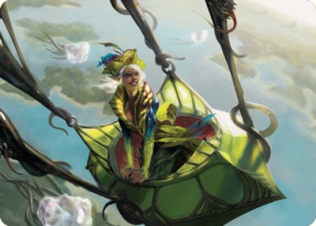 Nael, Avizoa Aeronaut Art Card [Dominaria United Art Series] | Game Master's Emporium (The New GME)