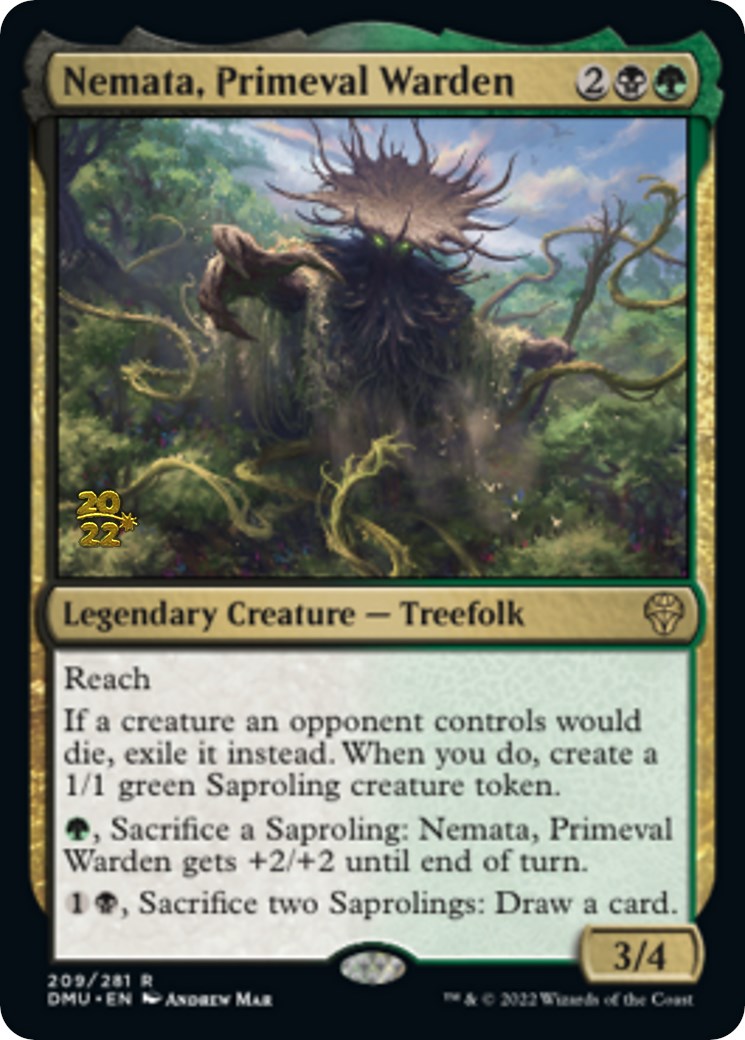 Nemata, Primeval Warden [Dominaria United Prerelease Promos] | Game Master's Emporium (The New GME)