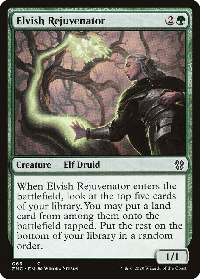 Elvish Rejuvenator [Zendikar Rising Commander] | Game Master's Emporium (The New GME)
