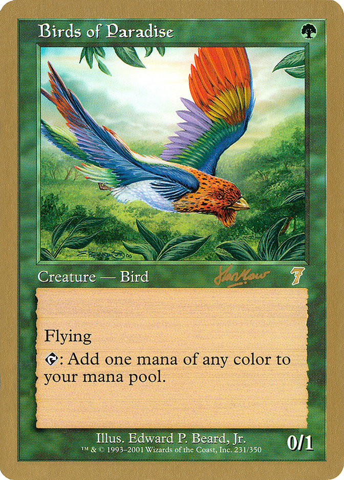 Birds of Paradise (Sim Han How) [World Championship Decks 2002] | Game Master's Emporium (The New GME)