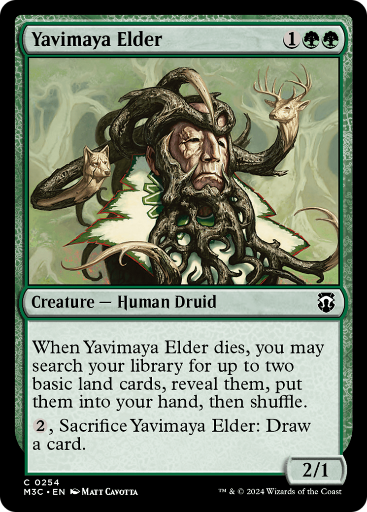 Yavimaya Elder [Modern Horizons 3 Commander] | Game Master's Emporium (The New GME)