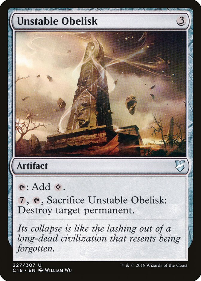 Unstable Obelisk [Commander 2018] | Game Master's Emporium (The New GME)