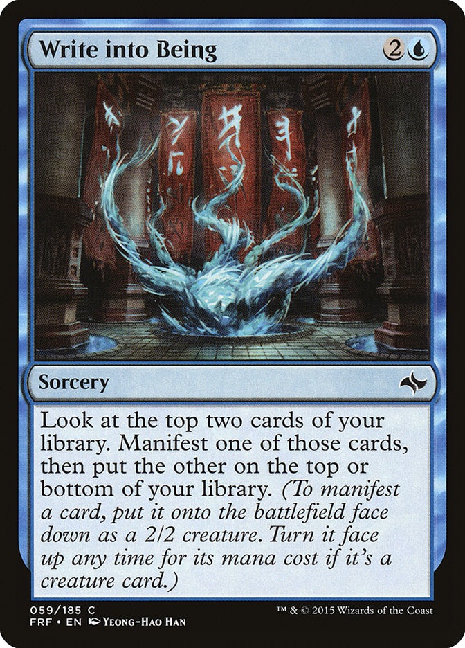 Write into Being [Fate Reforged] | Game Master's Emporium (The New GME)