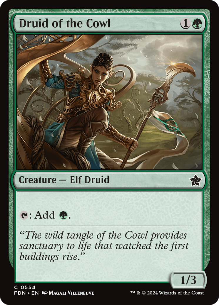 Druid of the Cowl [Foundations] | Game Master's Emporium (The New GME)