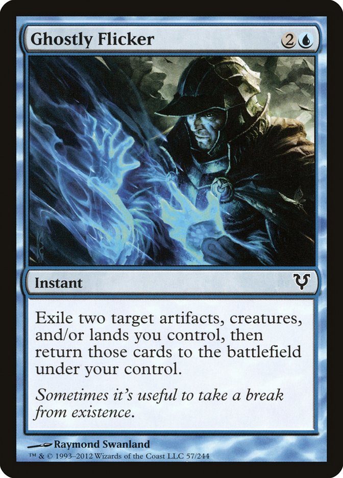 Ghostly Flicker [Avacyn Restored] | Game Master's Emporium (The New GME)
