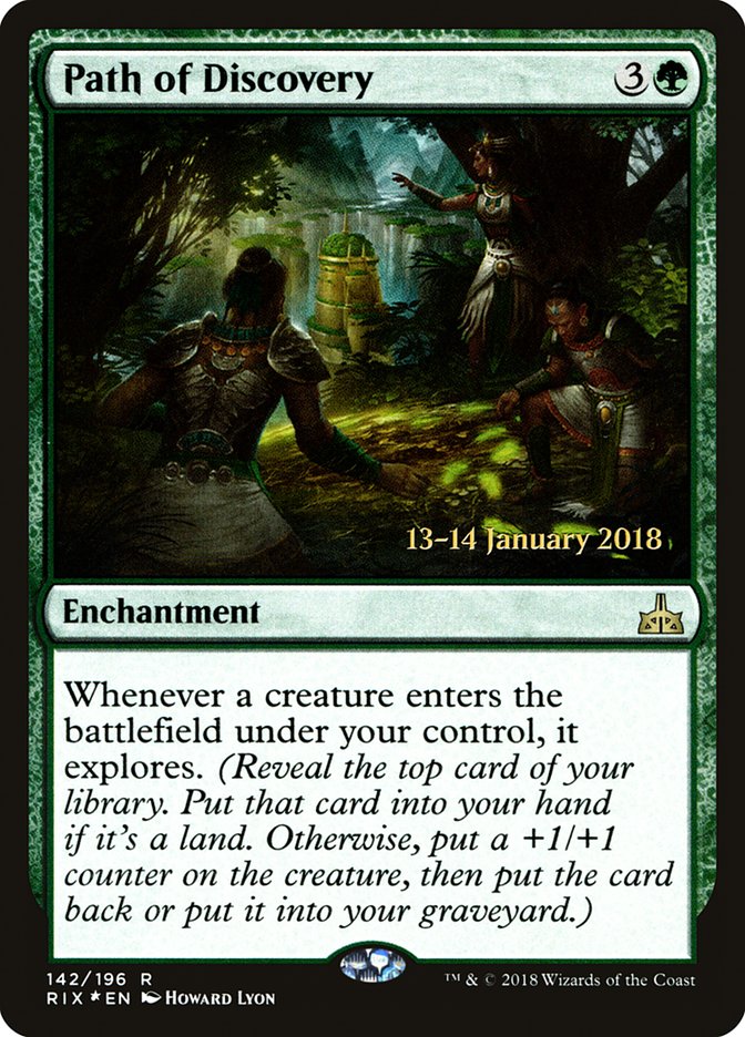 Path of Discovery [Rivals of Ixalan Prerelease Promos] | Game Master's Emporium (The New GME)