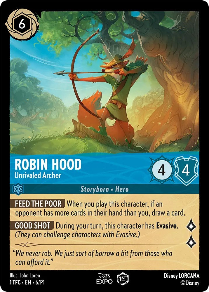 Robin Hood (6) [D23 Promos] | Game Master's Emporium (The New GME)