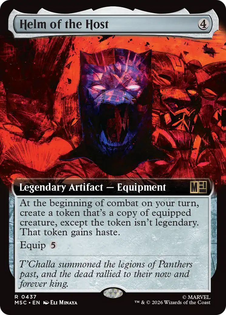 Helm of the Host (Extended Art) [Marvel Super Heroes Commander] | Game Master's Emporium (The New GME)