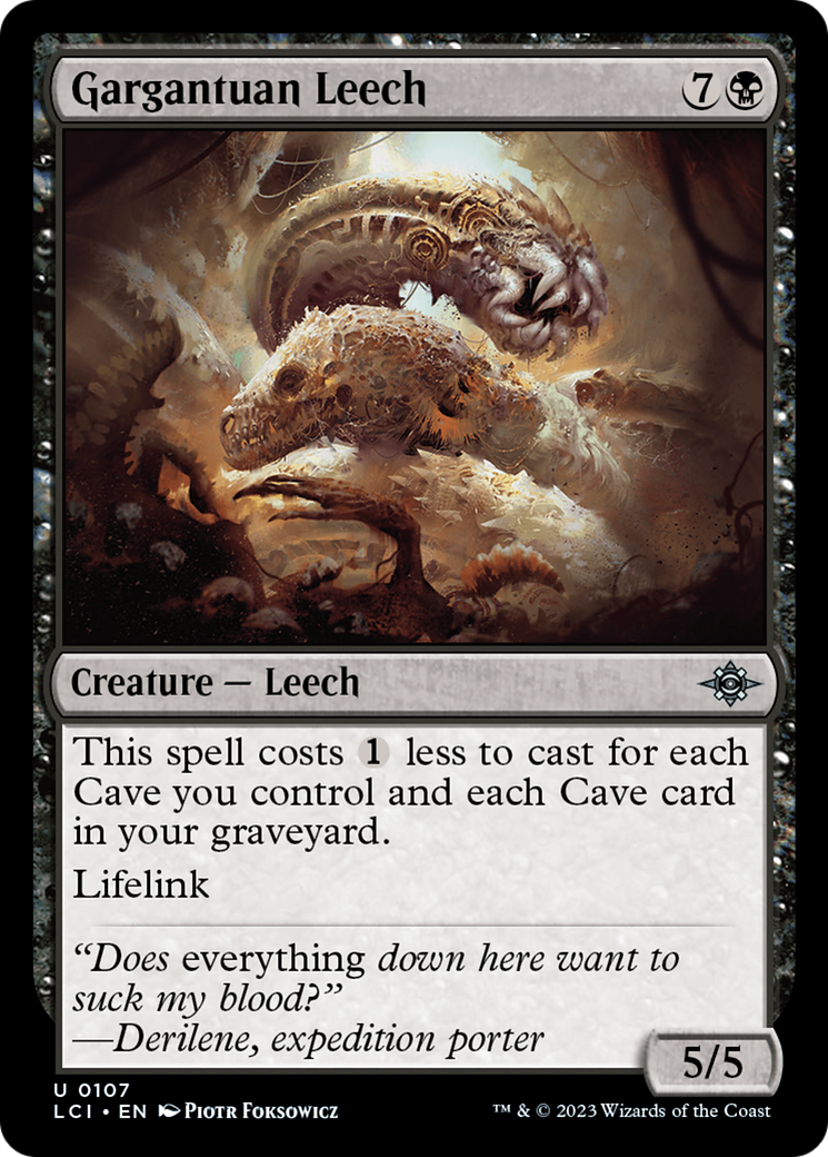 Gargantuan Leech [The Lost Caverns of Ixalan] | Game Master's Emporium (The New GME)