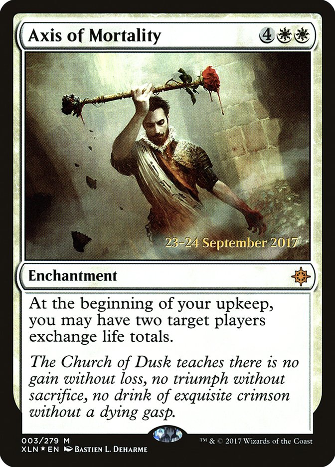 Axis of Mortality [Ixalan Prerelease Promos] | Game Master's Emporium (The New GME)