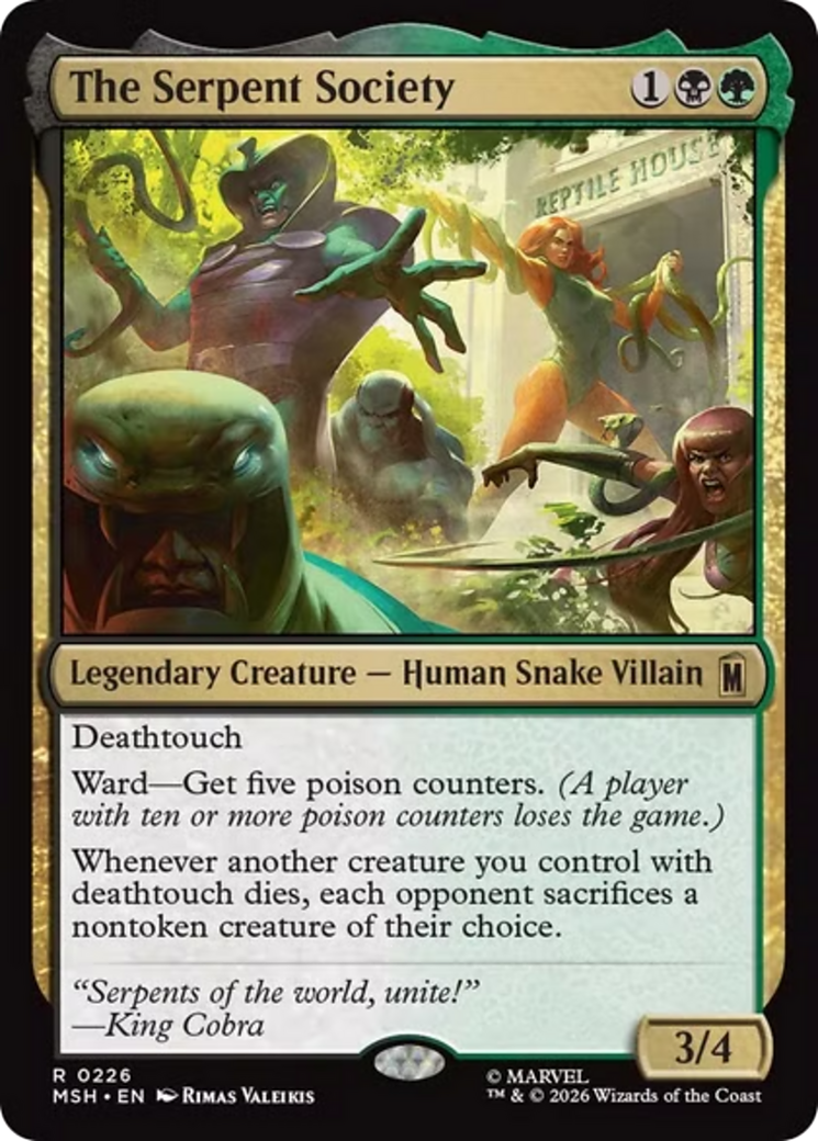 The Serpent Society [Marvel Super Heroes] | Game Master's Emporium (The New GME)