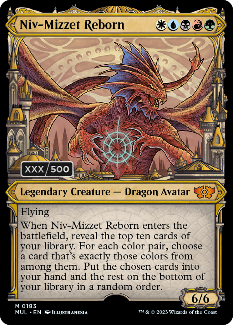 Niv-Mizzet Reborn (Serialized) [Multiverse Legends] | Game Master's Emporium (The New GME)