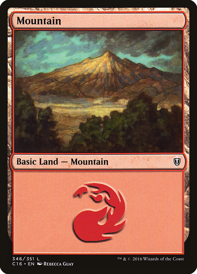 Mountain (346) [Commander 2016] | Game Master's Emporium (The New GME)