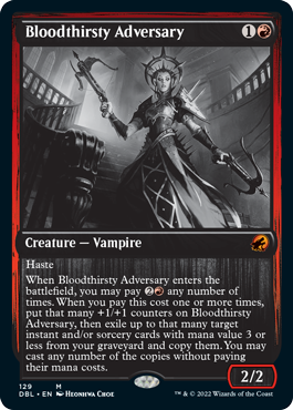 Bloodthirsty Adversary [Innistrad: Double Feature] | Game Master's Emporium (The New GME)