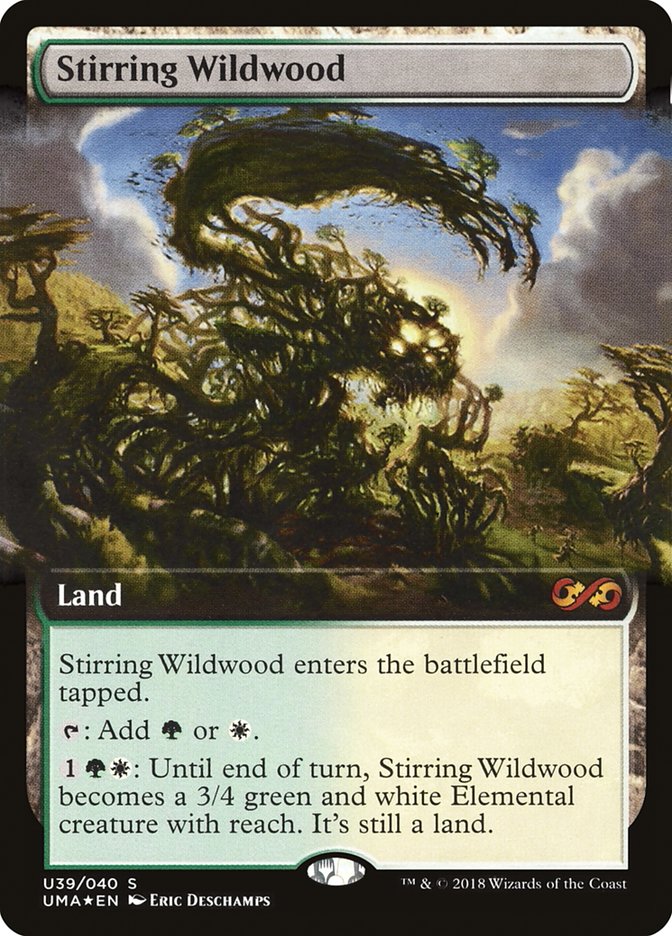 Stirring Wildwood (Topper) [Ultimate Masters Box Topper] | Game Master's Emporium (The New GME)