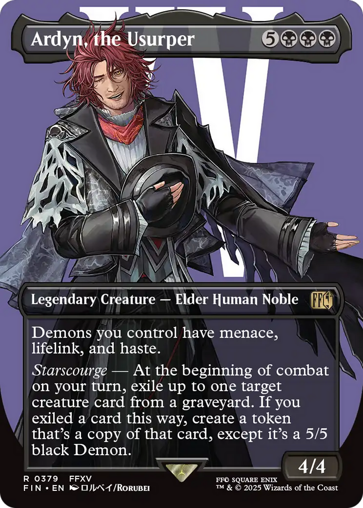 Ardyn, the Usurper (Borderless) (0379) [FINAL FANTASY] | Game Master's Emporium (The New GME)