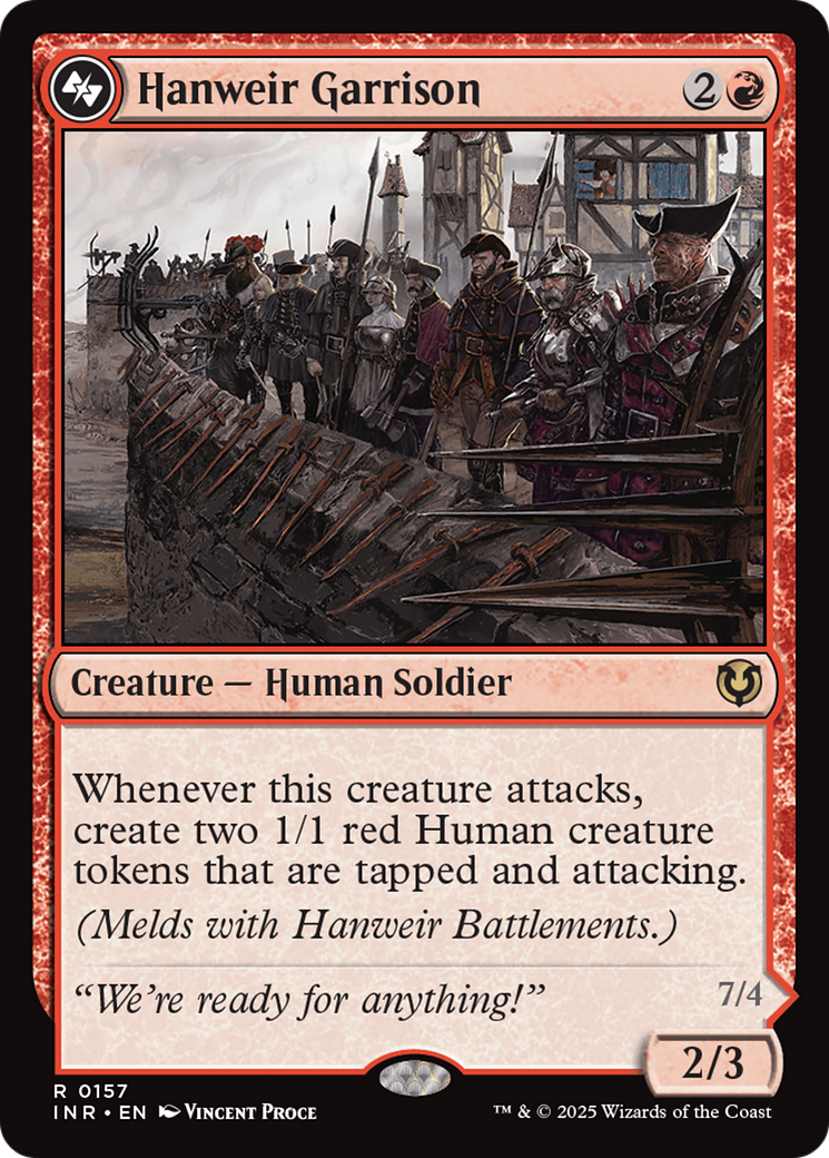 Hanweir Garrison [Innistrad Remastered] | Game Master's Emporium (The New GME)