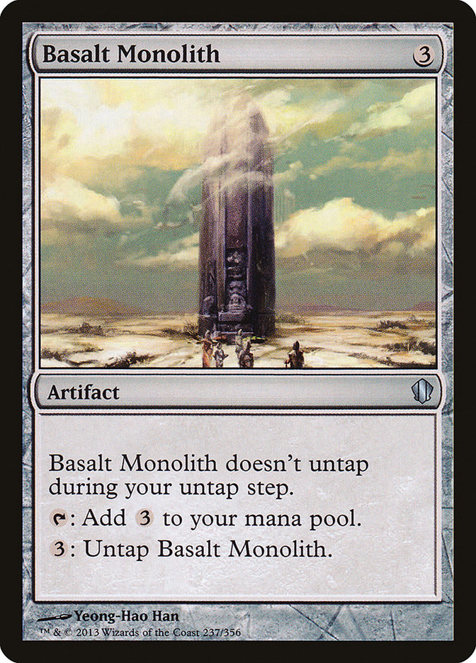 Basalt Monolith [Commander 2013] | Game Master's Emporium (The New GME)