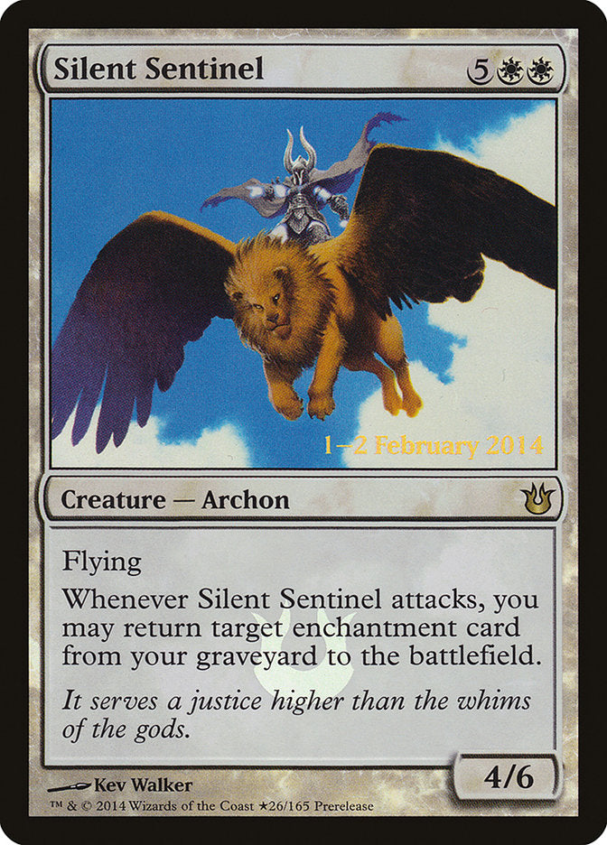 Silent Sentinel [Born of the Gods Prerelease Promos] | Game Master's Emporium (The New GME)
