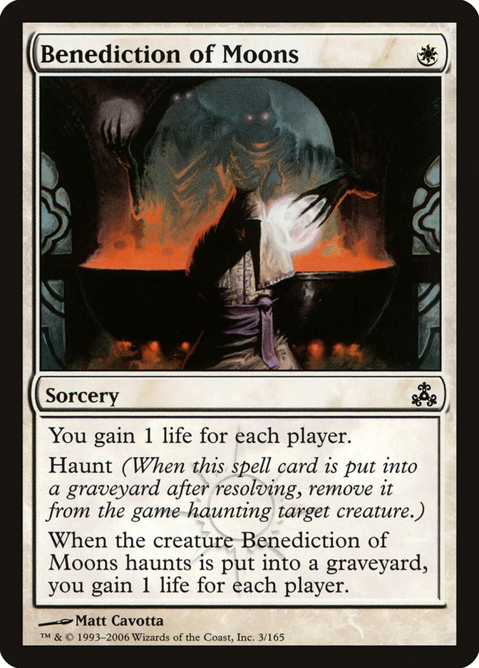 Benediction of Moons [Guildpact] | Game Master's Emporium (The New GME)