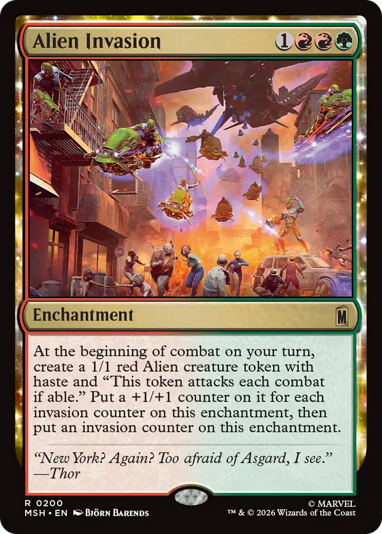 Alien Invasion [Marvel Super Heroes] | Game Master's Emporium (The New GME)