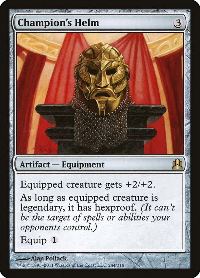 Champion's Helm [Commander 2011] | Game Master's Emporium (The New GME)