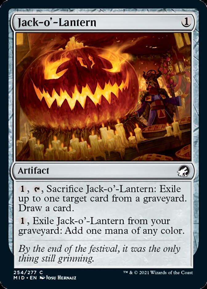 Jack-o'-Lantern [Innistrad: Midnight Hunt] | Game Master's Emporium (The New GME)