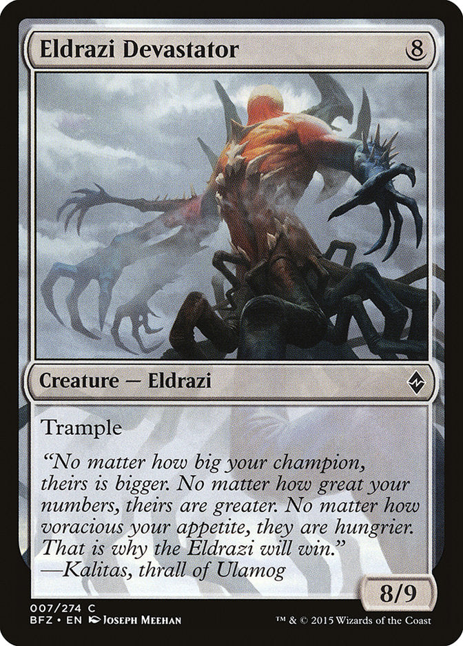 Eldrazi Devastator [Battle for Zendikar] | Game Master's Emporium (The New GME)