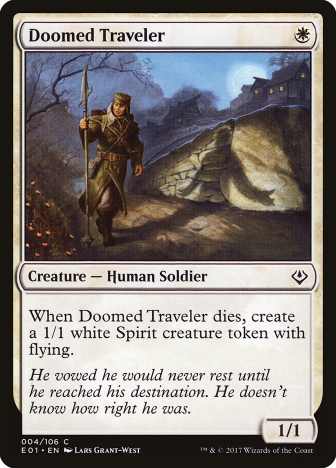 Doomed Traveler [Archenemy: Nicol Bolas] | Game Master's Emporium (The New GME)