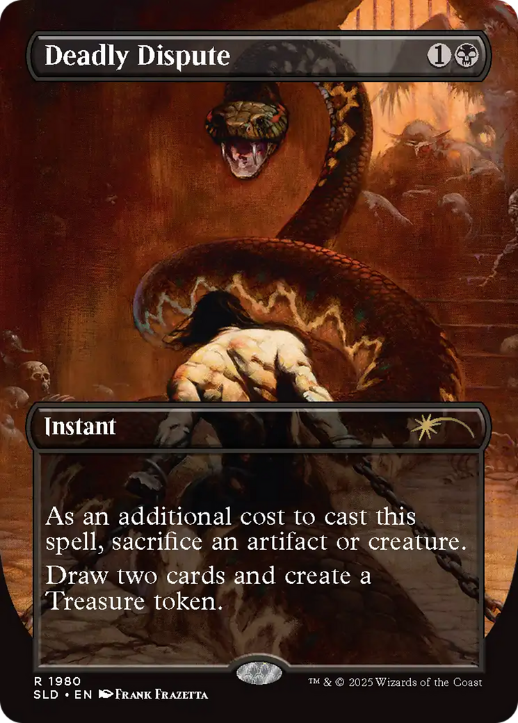 Deadly Dispute (1980) (Rainbow Foil) [Secret Lair Drop Series] | Game Master's Emporium (The New GME)