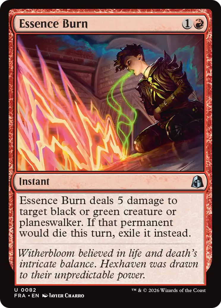 Essence Burn [Reality Fracture] | Game Master's Emporium (The New GME)