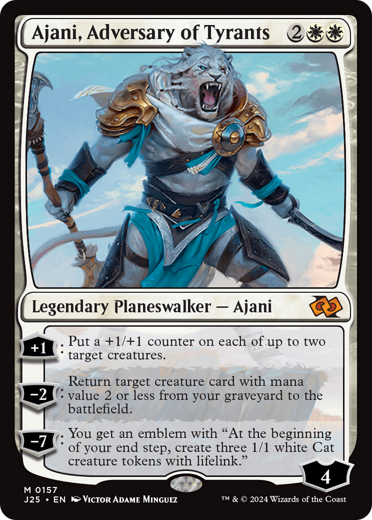 Ajani, Adversary of Tyrants [Foundations Jumpstart] | Game Master's Emporium (The New GME)