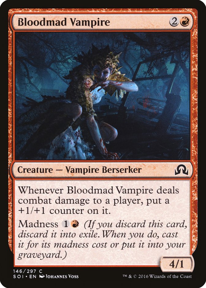 Bloodmad Vampire [Shadows over Innistrad] | Game Master's Emporium (The New GME)