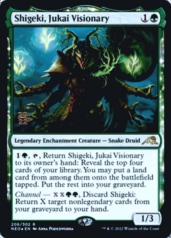 Shigeki, Jukai Visionary [Kamigawa: Neon Dynasty Prerelease Promos] | Game Master's Emporium (The New GME)