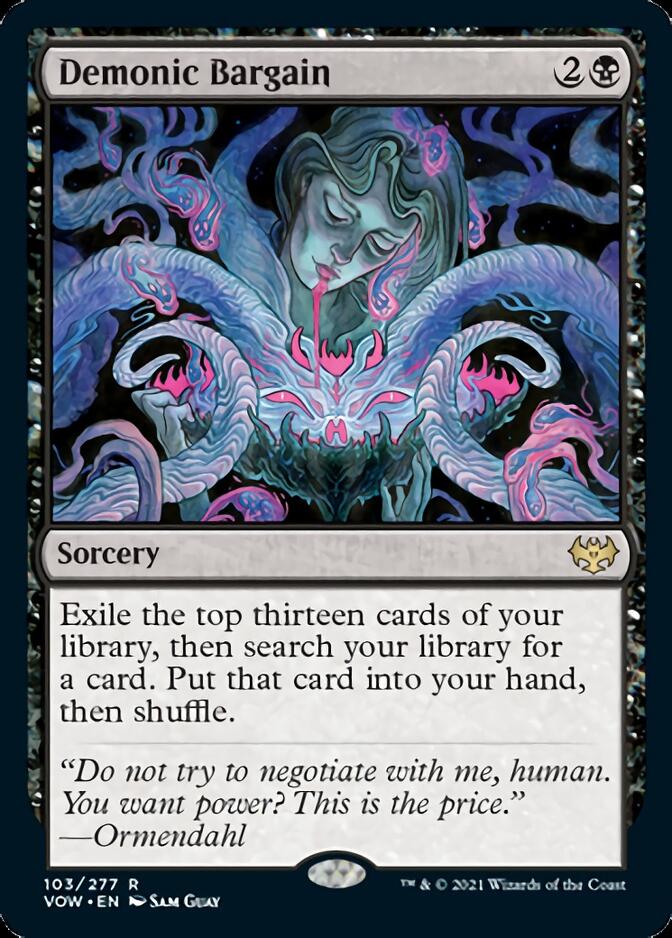 Demonic Bargain [Innistrad: Crimson Vow] | Game Master's Emporium (The New GME)