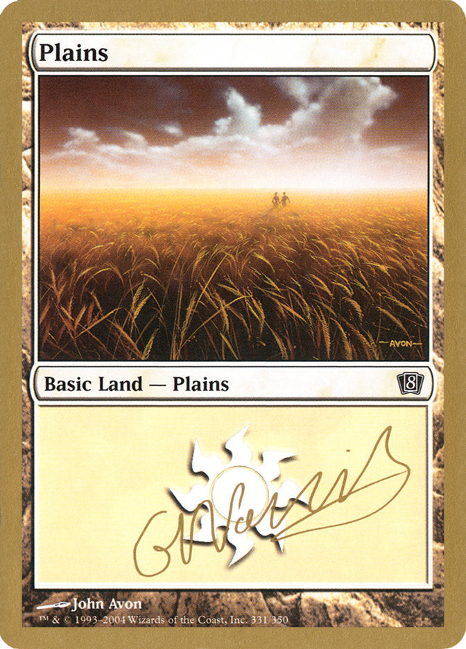 Plains (gn331) (Gabriel Nassif) [World Championship Decks 2004] | Game Master's Emporium (The New GME)