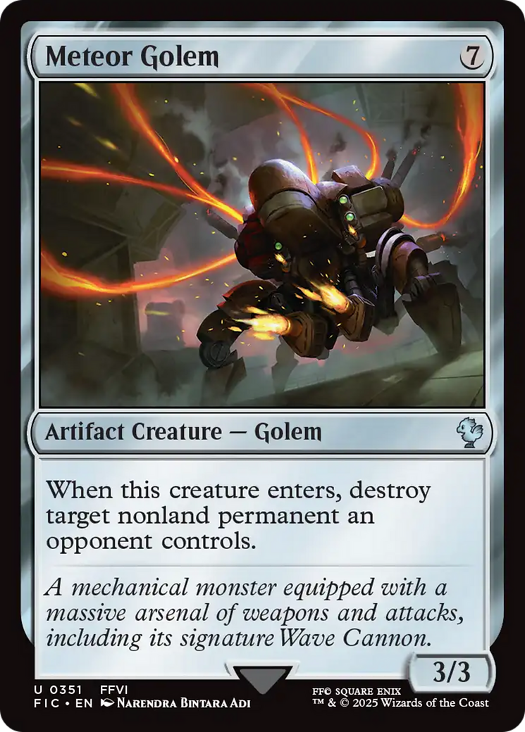Meteor Golem [FINAL FANTASY Commander] | Game Master's Emporium (The New GME)
