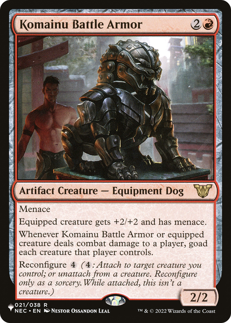 Komainu Battle Armor [The List] | Game Master's Emporium (The New GME)