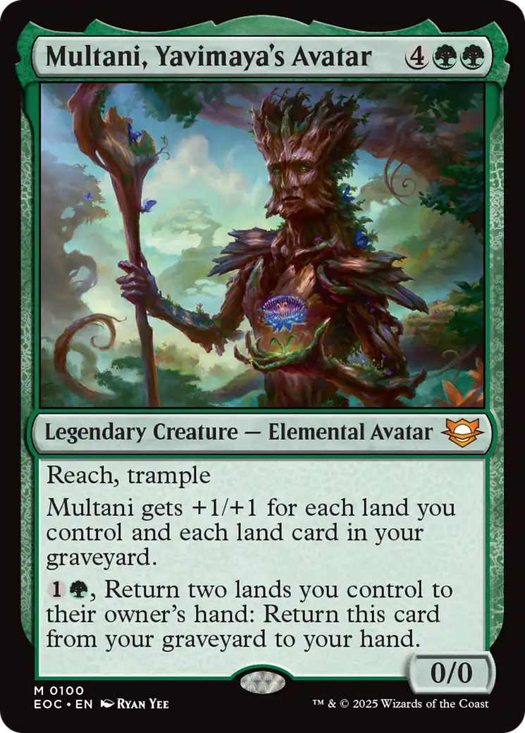 Multani, Yavimaya's Avatar [Edge of Eternities Commander] | Game Master's Emporium (The New GME)