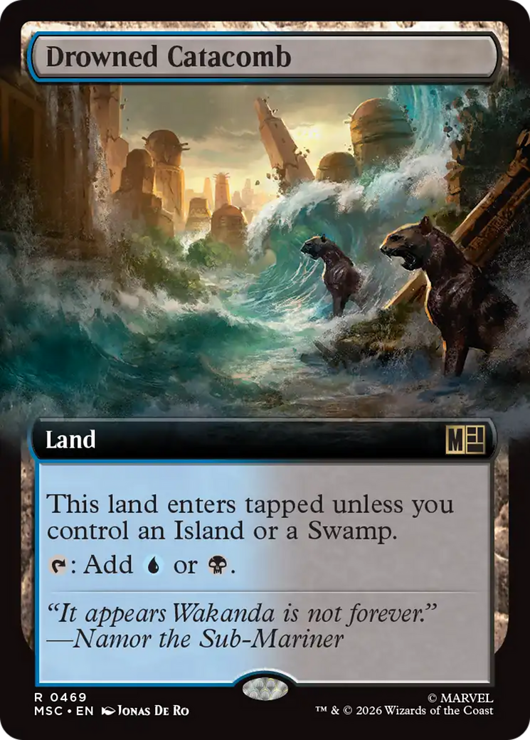 Drowned Catacomb (Extended Art) [Marvel Super Heroes Commander] | Game Master's Emporium (The New GME)
