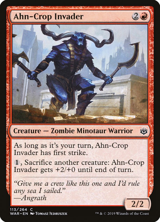 Ahn-Crop Invader [War of the Spark] | Game Master's Emporium (The New GME)