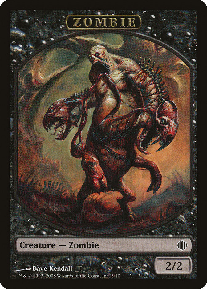 Zombie Token [Shards of Alara Tokens] | Game Master's Emporium (The New GME)