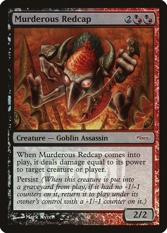 Murderous Redcap [Friday Night Magic 2009] | Game Master's Emporium (The New GME)