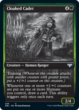 Cloaked Cadet [Innistrad: Double Feature] | Game Master's Emporium (The New GME)